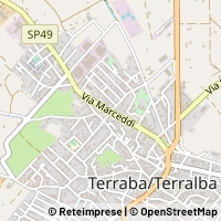 Hartă Terralba