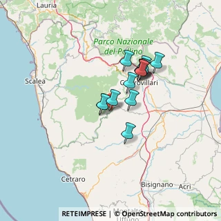 Mappa Via San Francesco, 87010 Acquaformosa CS, Italia (10.62538)