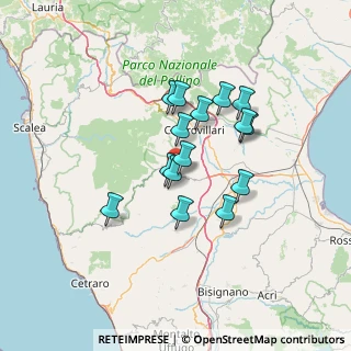 Mappa Via Don Milani, 87010 Firmo CS, Italia (11.582)