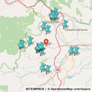 Mappa SP265, 87010 Firmo CS, Italia (8.6195)