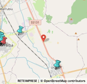 Mappa SS 131 Carlo Felice, 09099 Uras OR (4.1245)