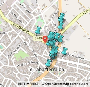 Mappa Via Marceddì, 09098 Terralba OR, Italia (0.182)