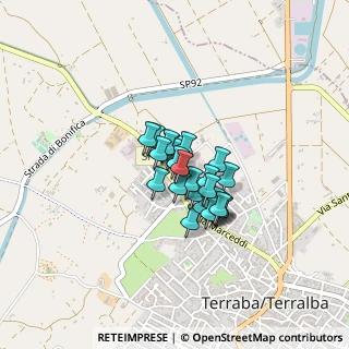 Mappa Via Tharros, 09098 Terralba OR, Italia (0.25)