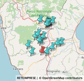 Mappa 87010 Firmo CS, Italia (10.553)