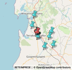 Mappa Via Santa Suia, 09098 Terralba OR, Italia (7.34385)