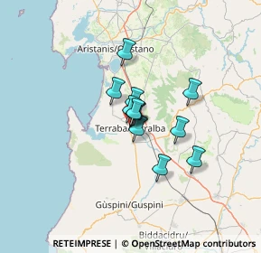 Mappa Via Santa Suia, 09098 Terralba OR, Italia (8.055)