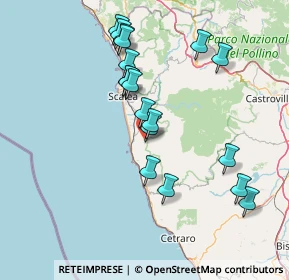 Mappa Strada Panoramica, 87020 Grisolia CS, Italia (15.86889)