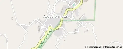 Mappa Acquaformosa