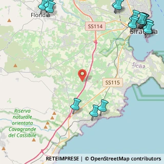 Mappa C.da Arenella, 96100 Siracusa SR, Italia (8.4135)