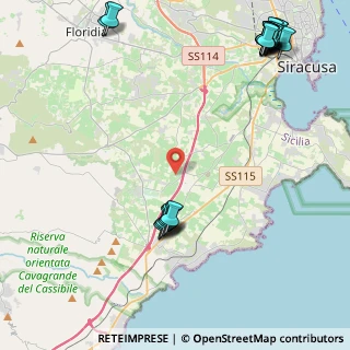 Mappa C.da Arenella, 96100 Siracusa SR, Italia (6.943)