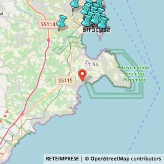 Mappa Traversa Renella, 96100 Siracusa SR, Italia (7.075)