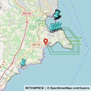 Mappa Traversa Renella, 96100 Siracusa SR, Italia (5.23)