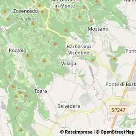 Mappa Barbarano Vicentino