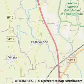 Mappa Casalvolone