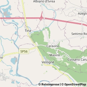 Mappa Caravino