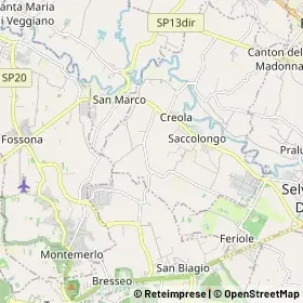 Mappa Saccolongo