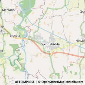 Mappa Spino d'Adda