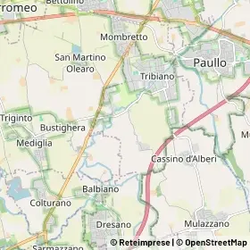 Mappa Tribiano