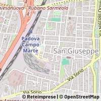 Mapa Padova