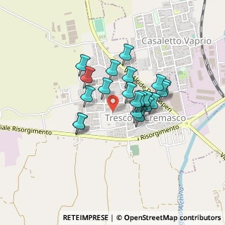 Mappa Via Zanini, 26017 Trescore Cremasco CR, Italia (0.3195)
