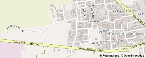 Mappa Trescore Cremasco
