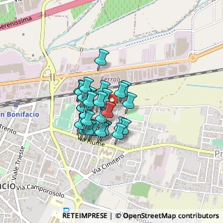Mappa Via Benedetto Croce, 37047 San Bonifacio VR, Italia (0.26071)