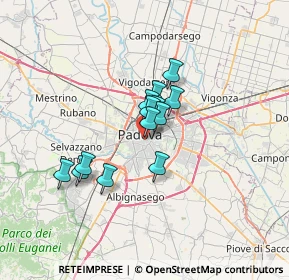 Mappa Via Bartolomeo Bellano, 35123 Padova PD, Italia (4.53154)