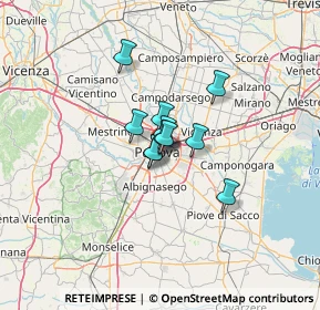 Mappa Via Bartolomeo Bellano, 35123 Padova PD, Italia (6.52273)