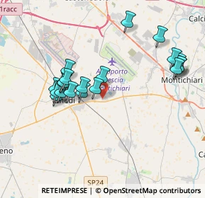 Mappa Via Boifava, 25016 Ghedi BS, Italia (3.7205)