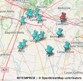 Mappa Via Boifava, 25016 Ghedi BS, Italia (7.375)
