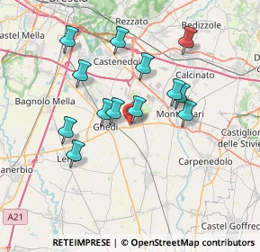 Mappa Via Boifava, 25016 Ghedi BS, Italia (6.48077)