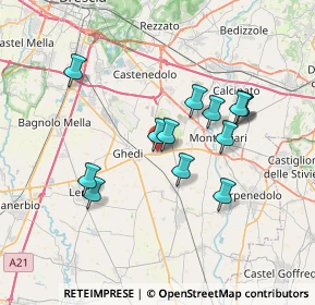 Mappa Via Boifava, 25016 Ghedi BS, Italia (6.30615)