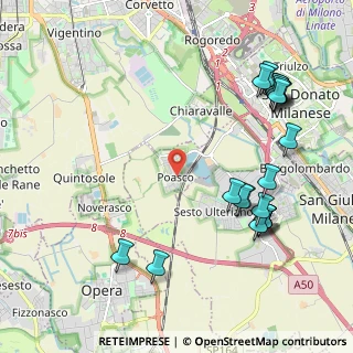 Mappa Via Don Lorenzo Milani, 20097 San Donato Milanese MI, Italia (2.5035)