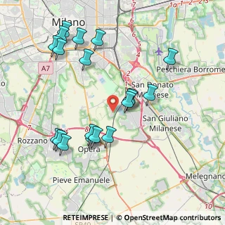 Mappa Via Don Lorenzo Milani, 20097 San Donato Milanese MI, Italia (4.15263)