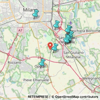 Mappa Via Don Lorenzo Milani, 20097 San Donato Milanese MI, Italia (3.32545)