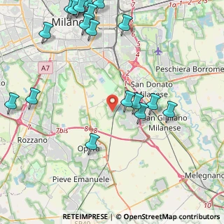 Mappa Via Don Lorenzo Milani, 20097 San Donato Milanese MI, Italia (5.825)