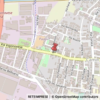 Mappa Via vigonovese 141, 35127 Padova, Padova (Veneto)