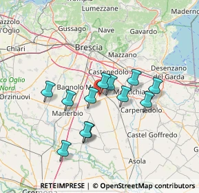 Mappa Via Europa, 25016 Ghedi BS, Italia (11.70167)