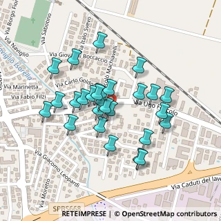 Mappa Via Francesco Petrarca, 25016 Ghedi BS, Italia (0.1963)