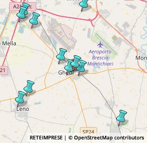 Mappa Via Francesco Petrarca, 25016 Ghedi BS, Italia (4.68091)