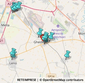 Mappa Via F. Petrarca, 25016 Ghedi BS, Italia (4.26357)