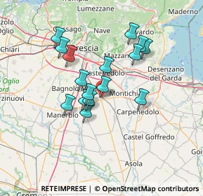 Mappa Via Francesco Petrarca, 25016 Ghedi BS, Italia (11.53)
