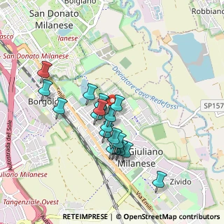 Mappa Via delle Repubblica, 20098 San Giuliano Milanese MI, Italia (0.7615)