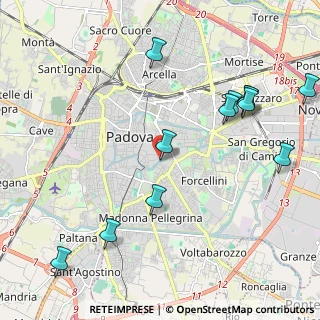 Mappa Vicolo Pontecorvo, 35121 Padova PD, Italia (2.48417)