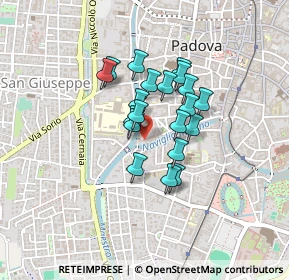 Mappa Vicolo dell'Osservatorio, 35122 Padova PD, Italia (0.2975)