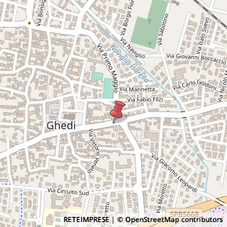 Mappa Via Cavour, 58, 25016 Ghedi, Brescia (Lombardia)