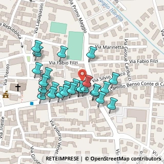 Mappa Via Cavour, 25016 Ghedi BS, Italia (0.10385)