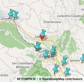 Mappa Via Pont Canavese, 10082 Cuorgnè TO, Italia (2.3875)