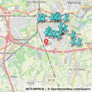 Mappa Via Albert Einstein, 37135 Verona VR, Italia (1.902)