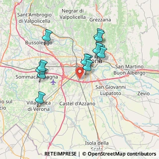 Mappa Via Albert Einstein, 37135 Verona VR, Italia (6.72308)